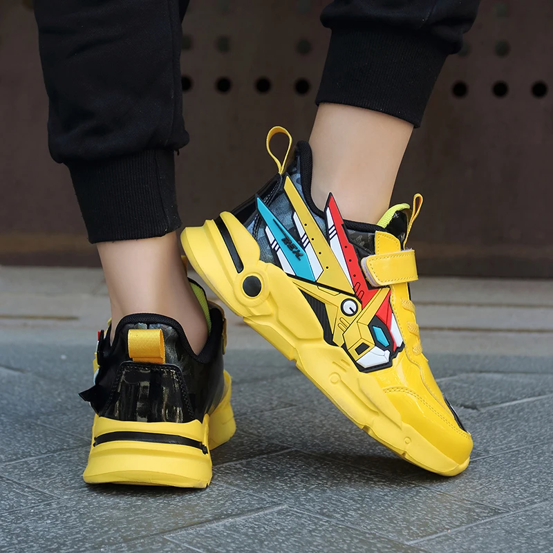 Kids-Casual-Shoes-Boys-Leather-5-15y-Children-Tennis-Fashion-Sneakers-Toddlers-Outdoor-Cartoon-Size-27-4