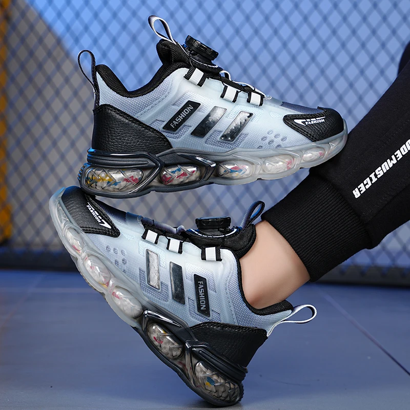 Parent-child-shoes-Girls-Shoes-Convenient-knobs-Children-s-sneakers-Fall-boys-Breathable-mesh-shoes-Running