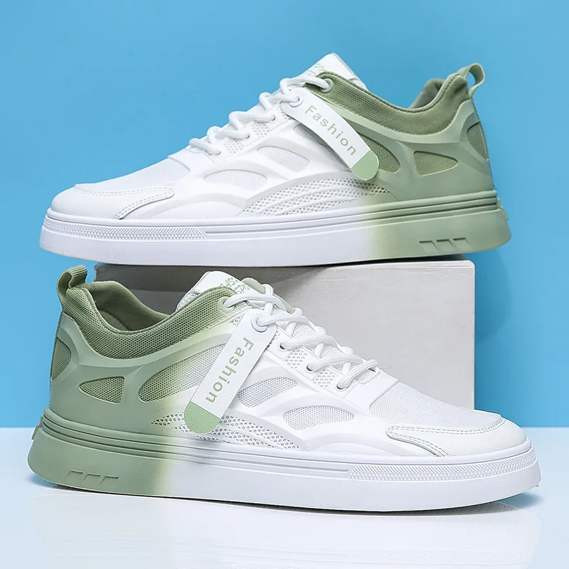 White-Sneakers-Men-Breathable-Summer-Shoes-Fashion-Mesh-Mixed-Color-Flat-Men-Casual-Footwear-New-Student-2