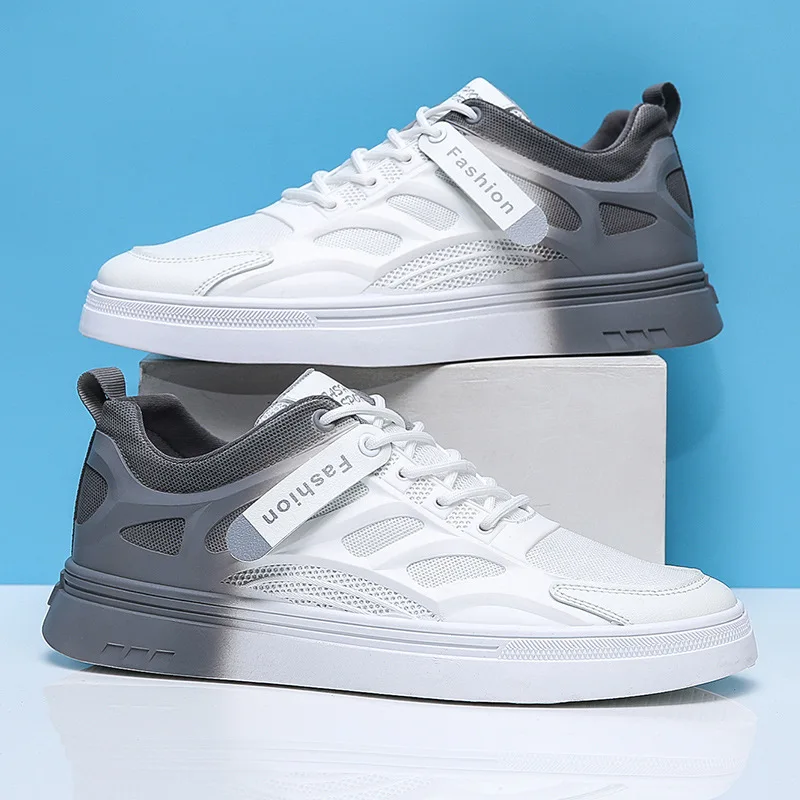 White-Sneakers-Men-Breathable-Summer-Shoes-Fashion-Mesh-Mixed-Color-Flat-Men-Casual-Footwear-New-Student