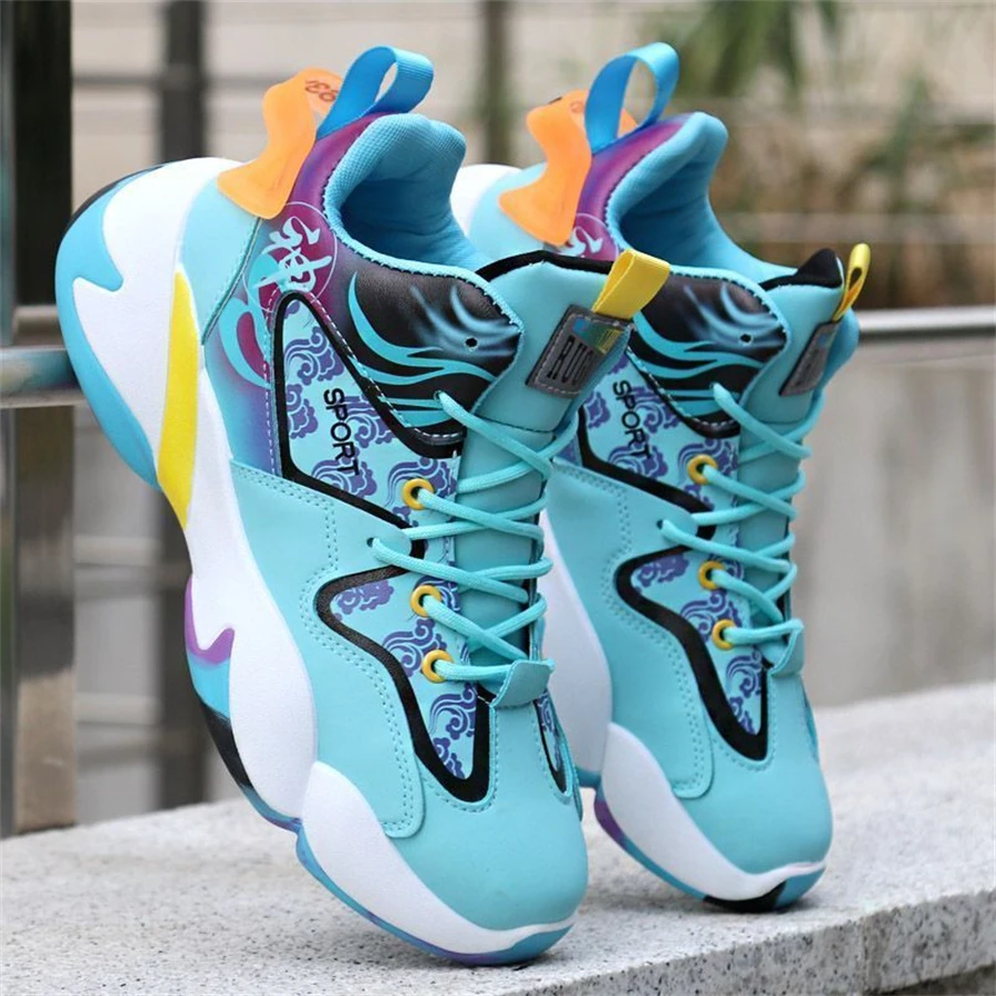 New-Male-Sneakers-High-Top-Men-s-Basketball-Shoes-Versatile-Fashion-Sports-shoes-Anti-slip-Running-4